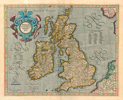 Anglia, Scotia et Hibernia.