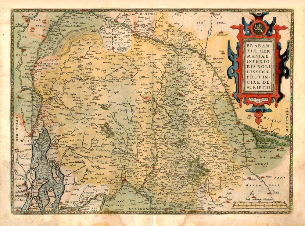 Brabantiae Germaniae Inferioris Nobilissimmae Provinciae Descriptio.