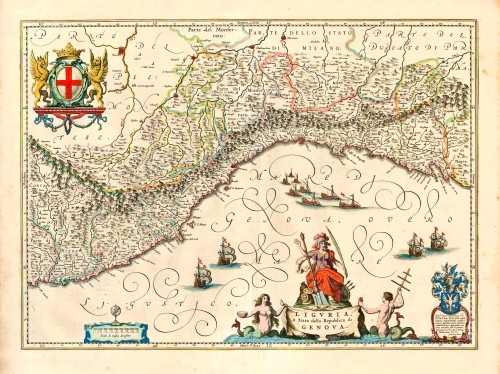 Liguria, o Stato della Republica di Genova.