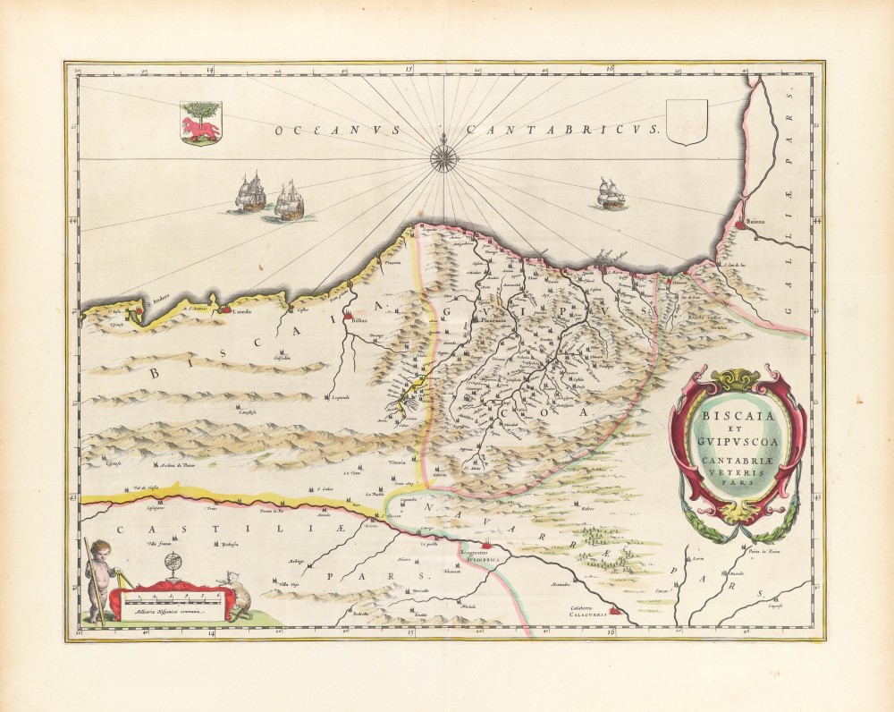 Biscaia et Guipuscoa Cantabriae Veteris pars.