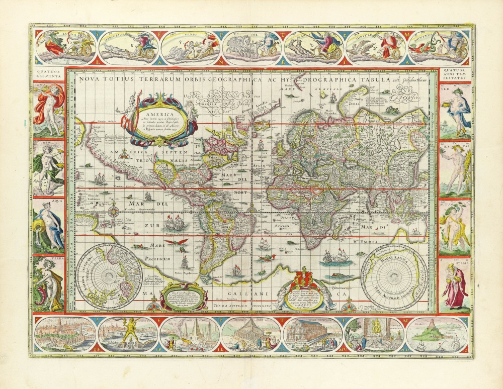 Nova Totius Terrarum Orbis Geographica ac Hydrographica.