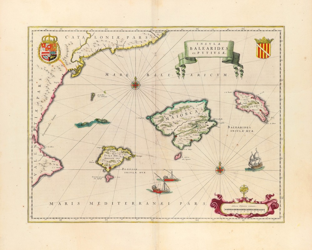 Insulae Balearides et Pytiusae.