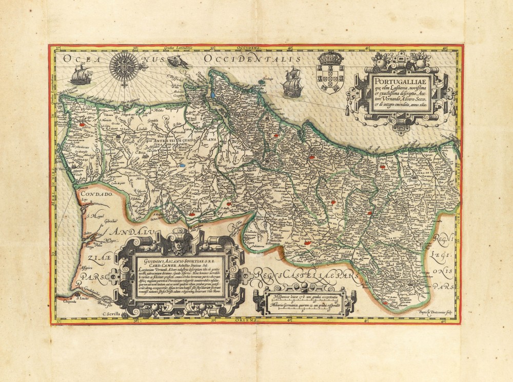 Portugalliae que olim Lusitania, novissima et exactissima descriptio,