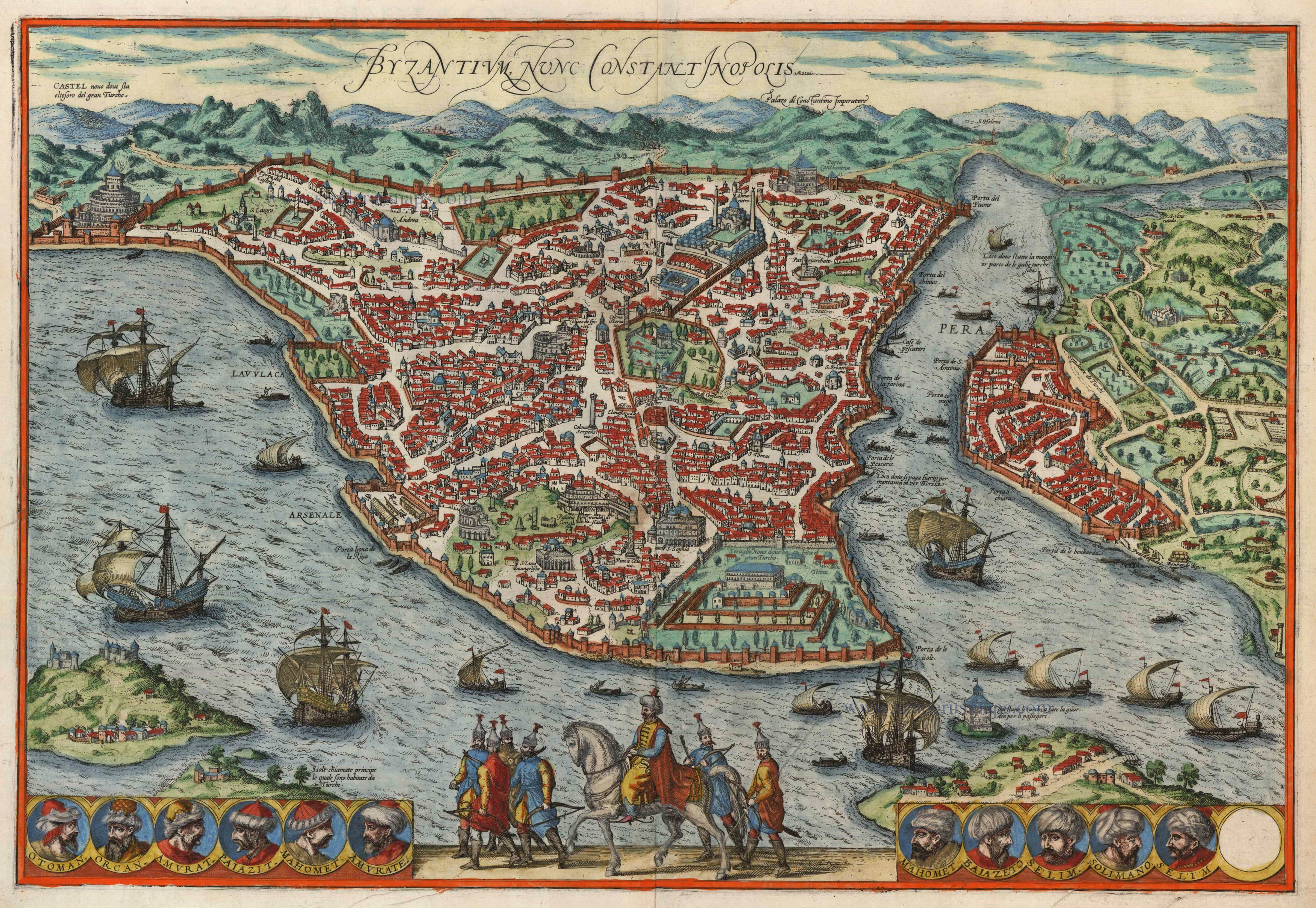 Constantinople Location On World Map