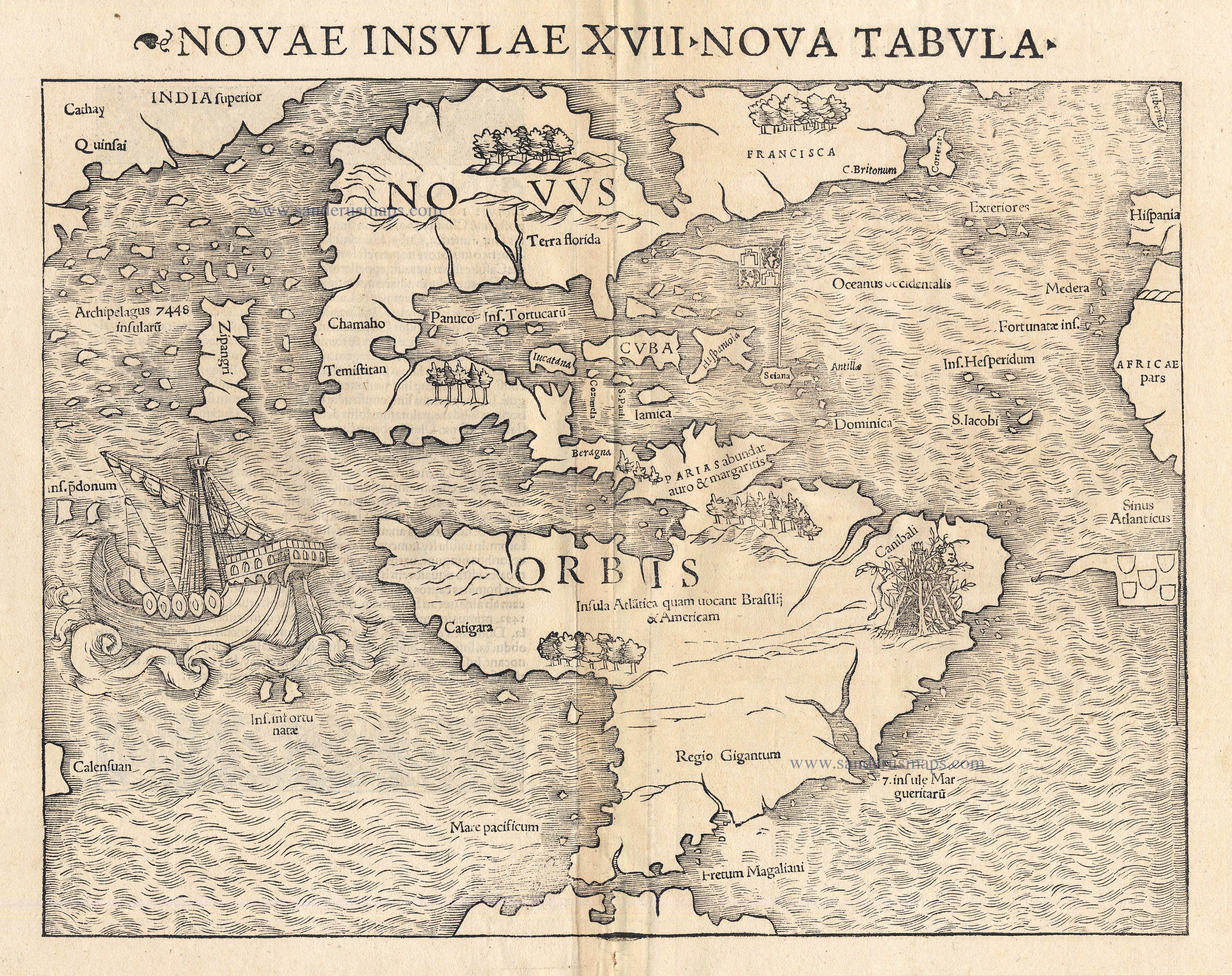 1614年 S. Munster 古地図 スウェーデンの古地図 1614年 S. Munster 古地図 スウェーデンの古地図 - メルカリ