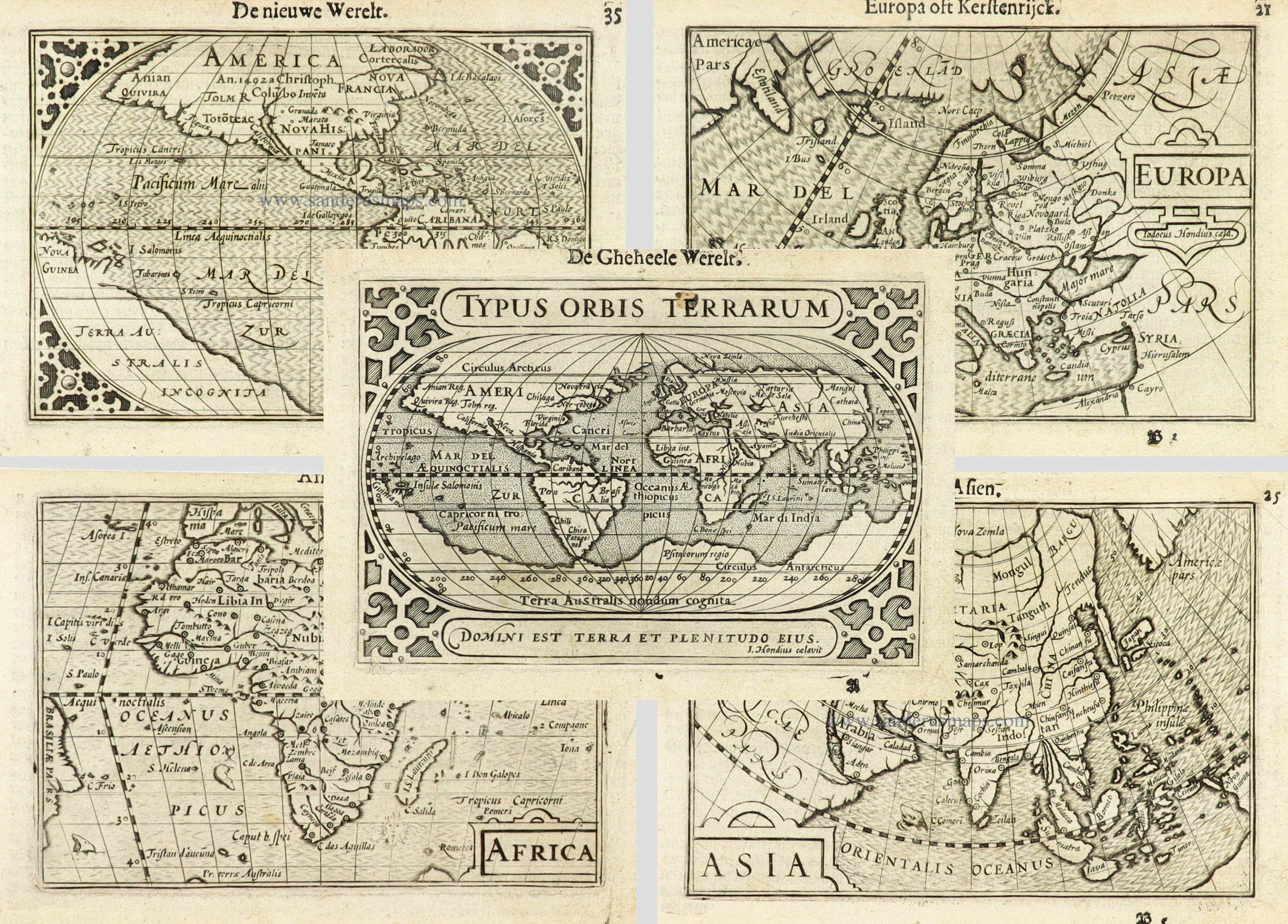 【世界地図・洋書】ATLAS ANTIQUUS DANVILLIANUS MINOR　ラテン語　1801年頃【ロンドン】
