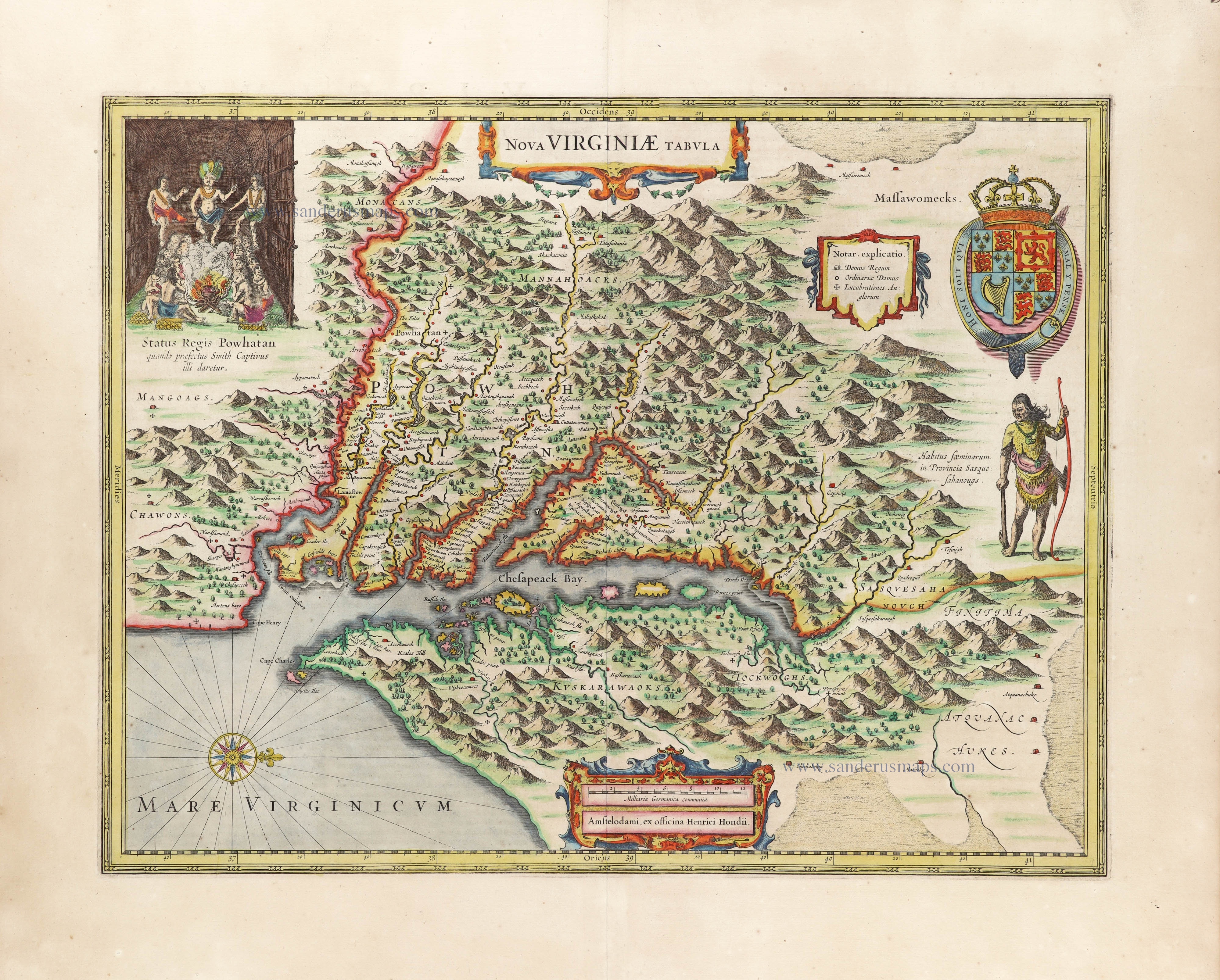 Historical Maps Of Virginia Early Map Of Virginia Reveals Plans For A