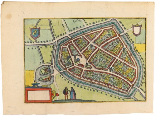 Geldern by Lodovico Guicciardini. | Sanderus Antique Maps - Antique Map ...