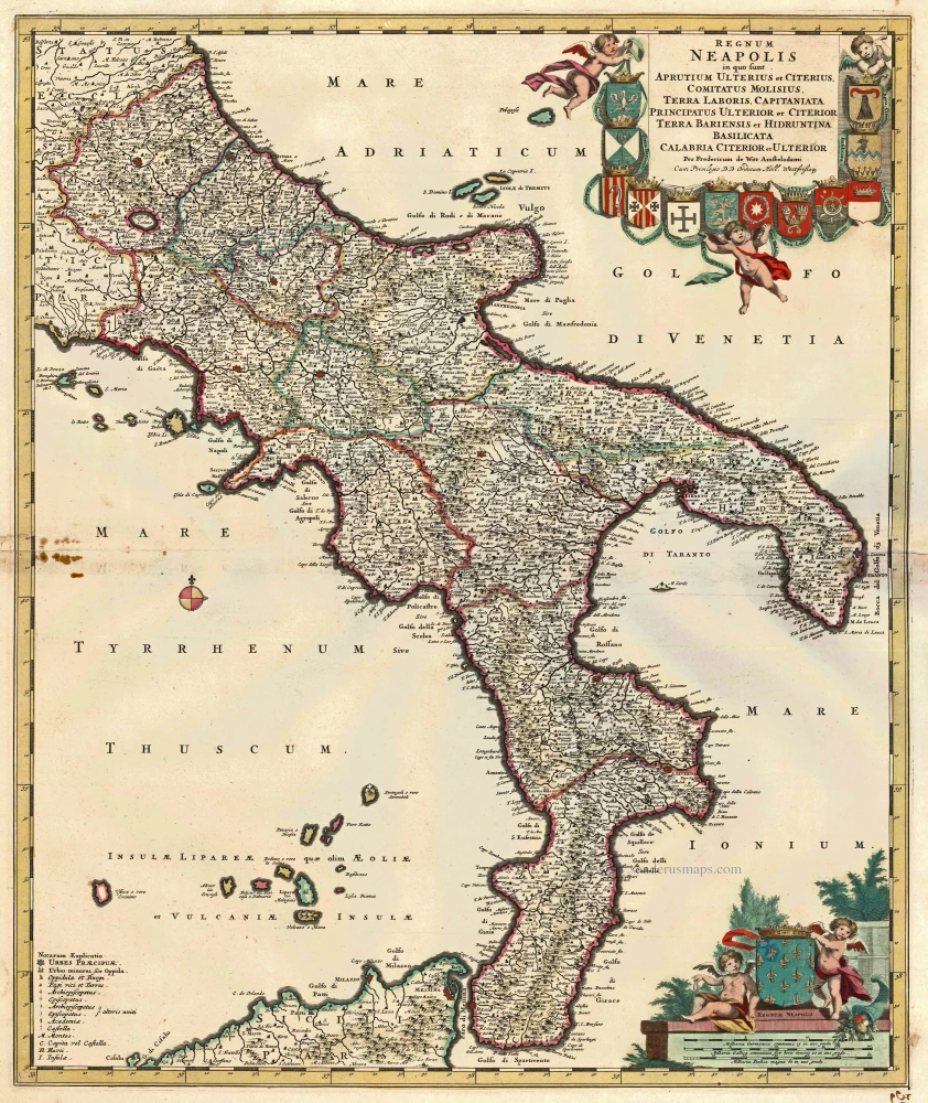 Palatium Regium in Urbe Neapoli - Napoli Neapel Palazzo Reale Campania  Italy Italia veduta incisione acquaforte by Blaeu, Joan (1596-1673) und  Pieter Mortier (1661-1711):: (1704)  Art / Print / Poster