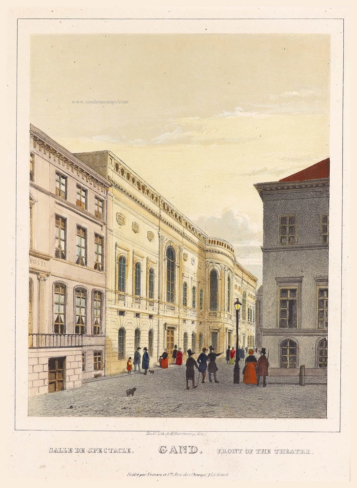 Opera in Ghent (Gent) by Borremans - Tessaro.