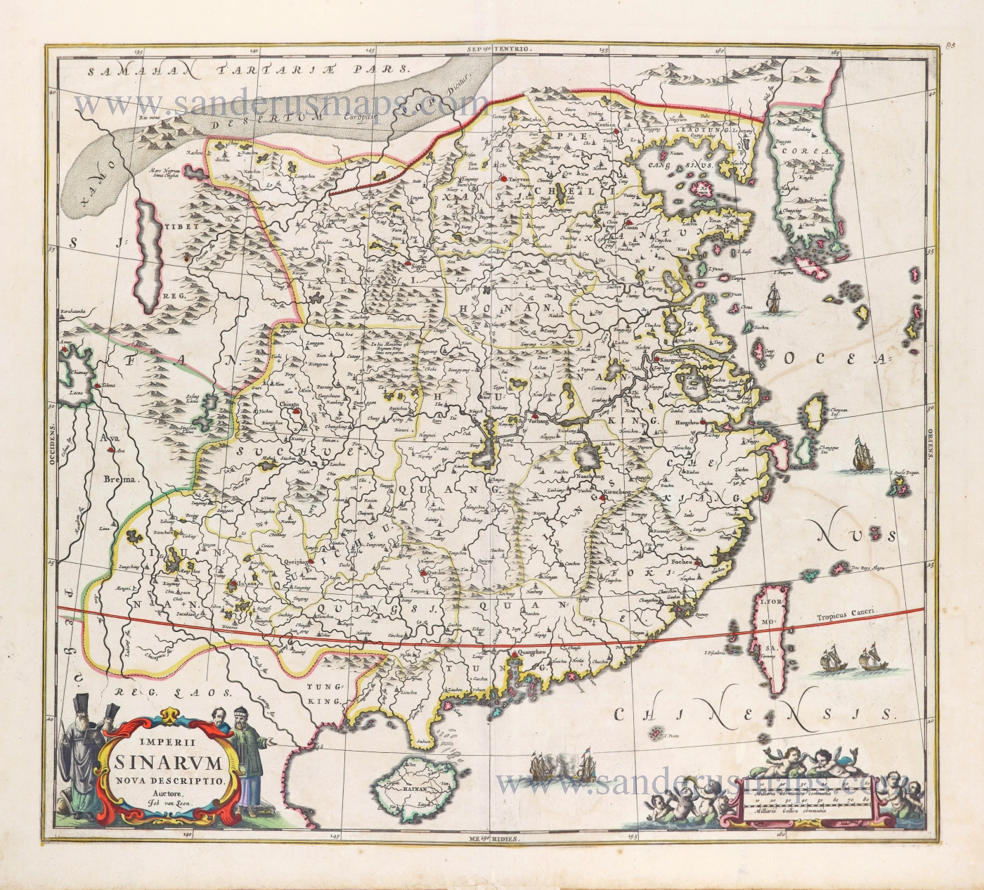 Imperii Sinarum Nova Descriptio.