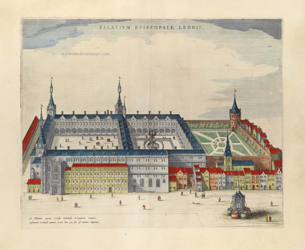 Palatium Episcopale Leodii.