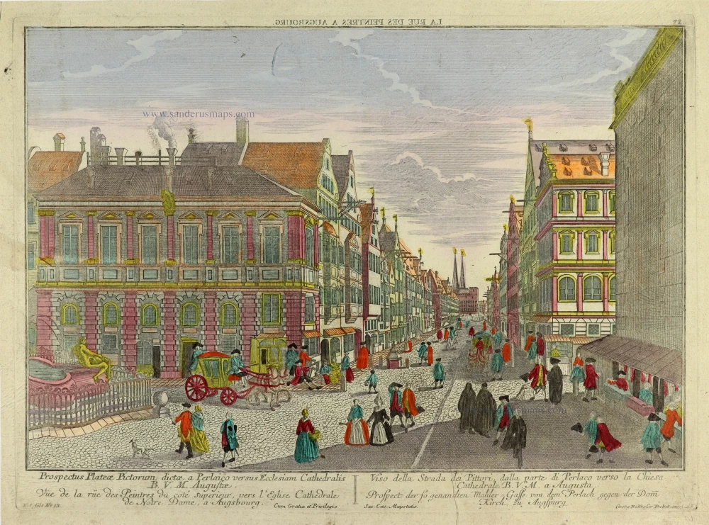 Optical view of Augsburg.