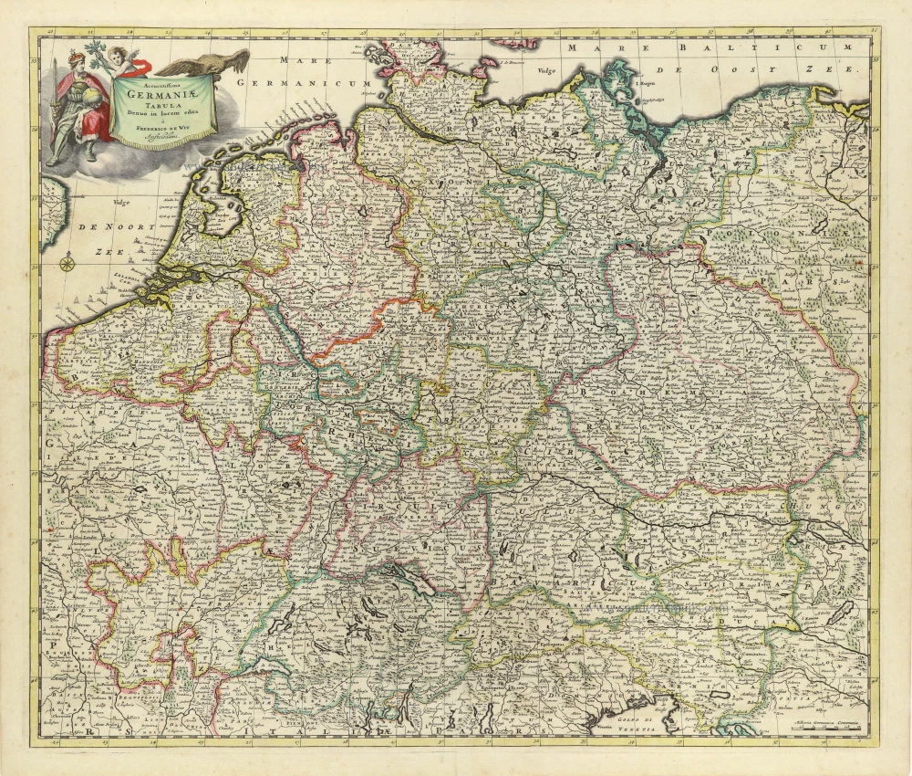 Germania by Frederick de Wit.