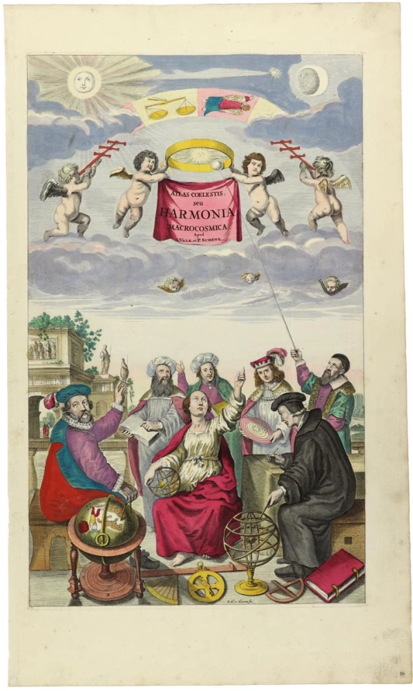 Atlas Coelestis seu Harmonia Macrocosmica.