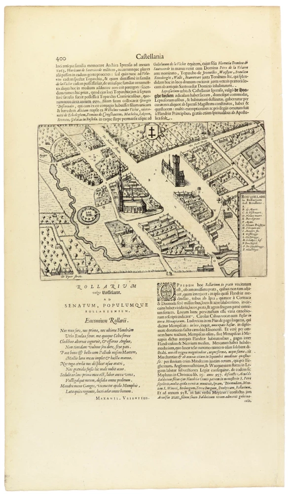 Rousselare Lat. Rollarium Gall. Roullers.