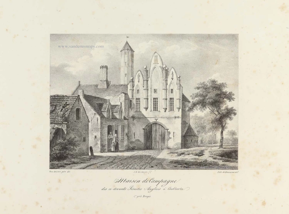 Brugge - Koolkerke, by Dewasme, after Van Disten.