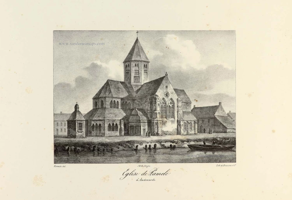 Oudenaarde - Pamele, by Dewasme, after Vermote.