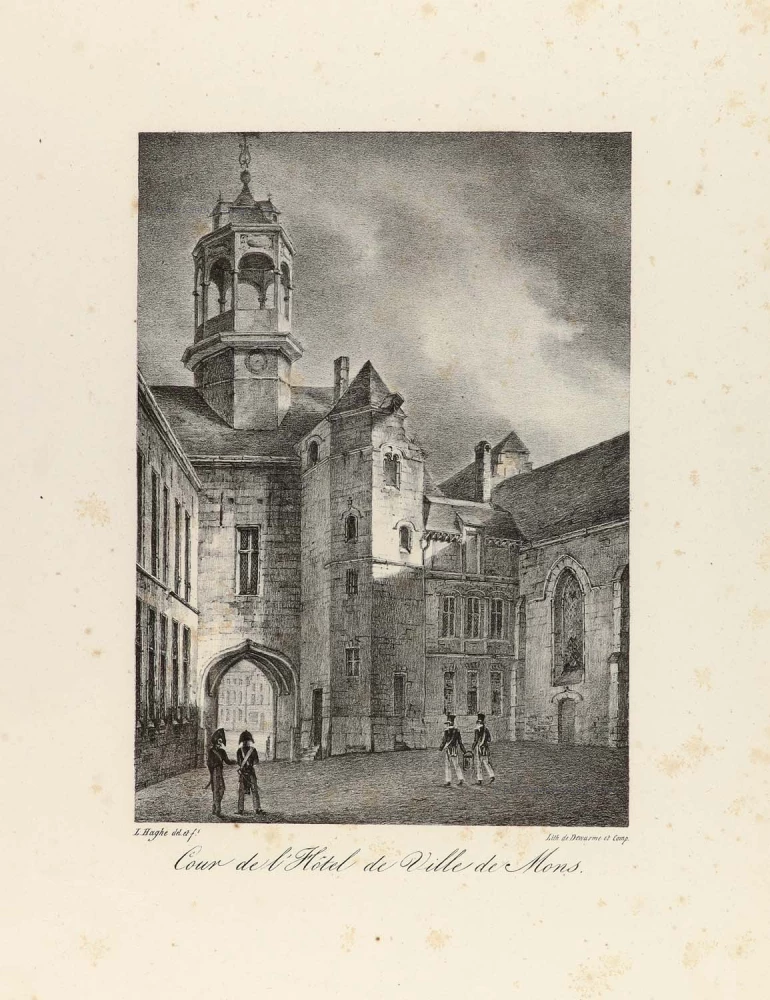 Mons, by Dewasme, after L. Haghe.