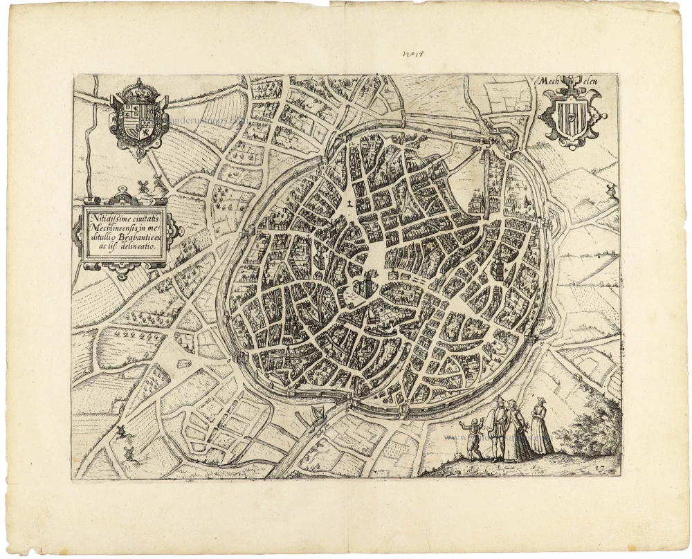 Mechelen by Ludovico Guicciardini.