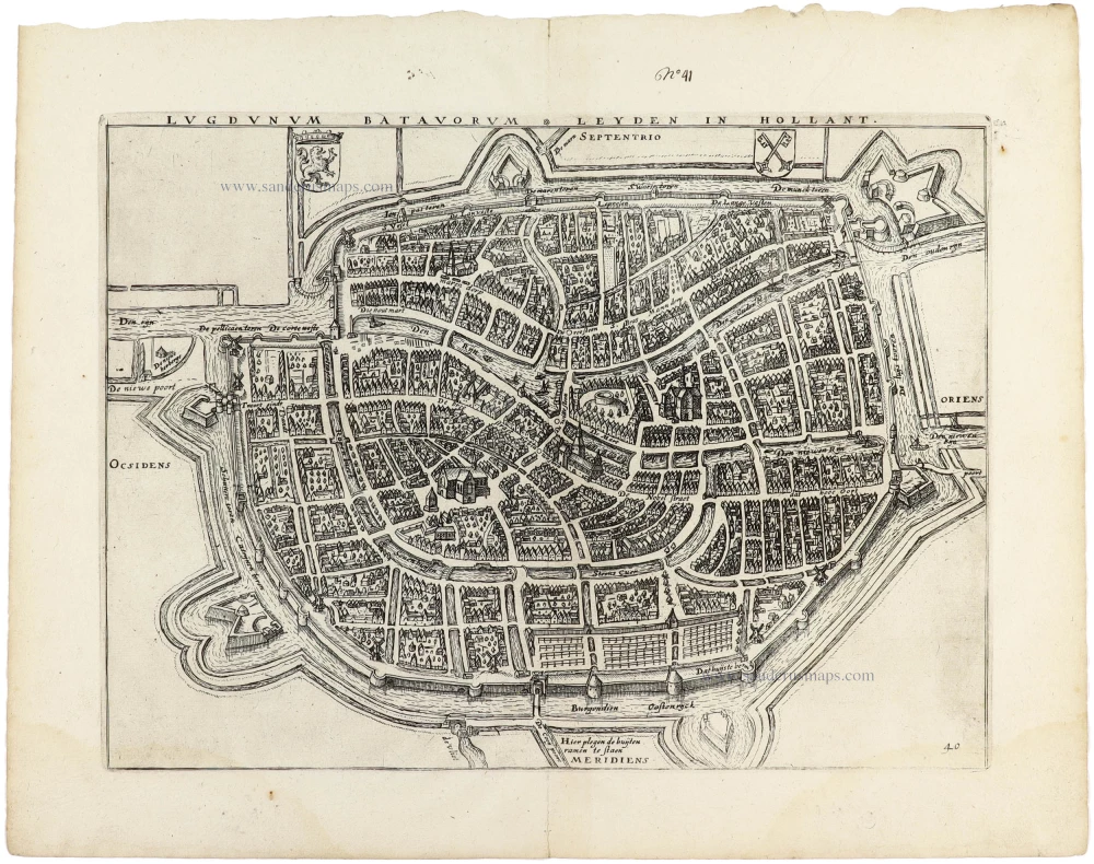 Leiden, by Ludovicus Guicciardini.