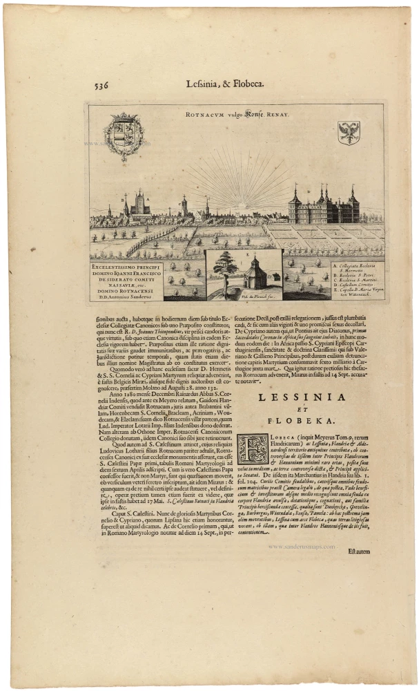 Rotnacum vulgo Ronse. Renay