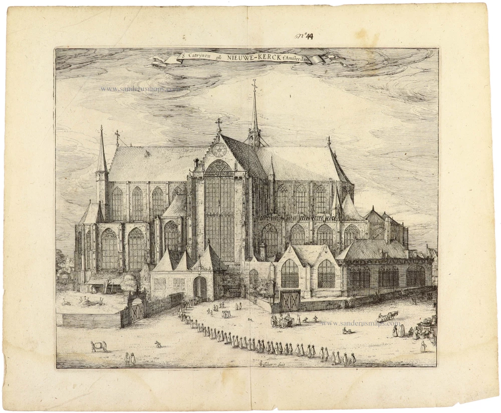 S Catrynen ofte Nieuwe-Kerck t' Amsterdam.