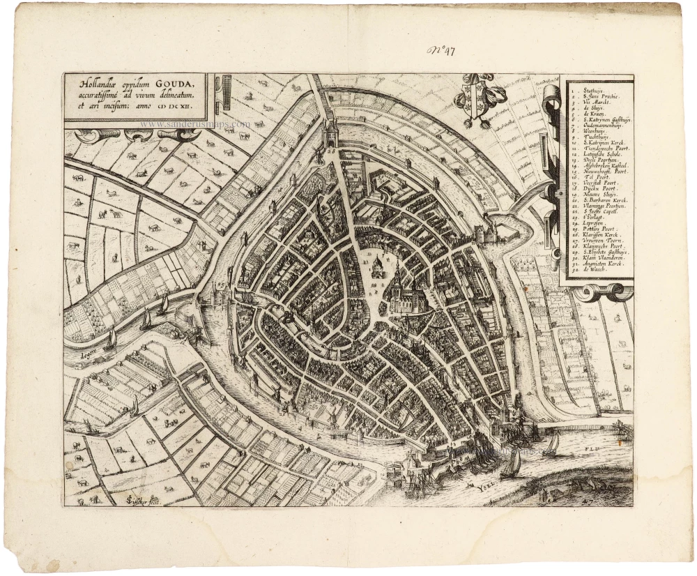 Gouda, by Lodovico Guicciardini.